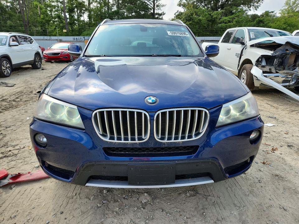 2014 BMW X3 VIN 5UXWX9C56E0D20742 COPART salvage auction — NORMAL WEAR, De - Certificate Of Title, sold $900 on 2026-07-18 (photo 5)