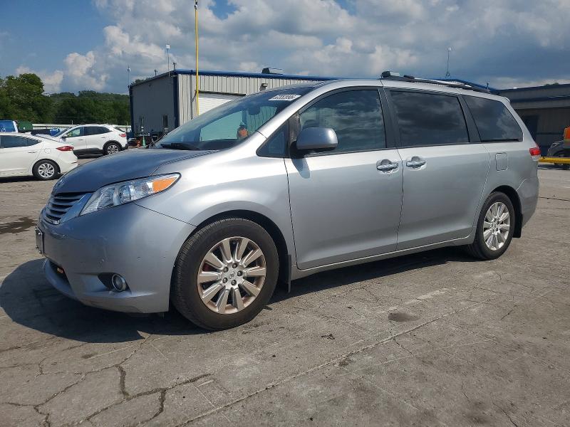2012 Toyota Sienna VIN 5TDYK3DC9CS267447 COPART salvage auction — FRONT END, Tn - Certificate Of Title, sold $2,050 on 2026-07-31 (photo 2)