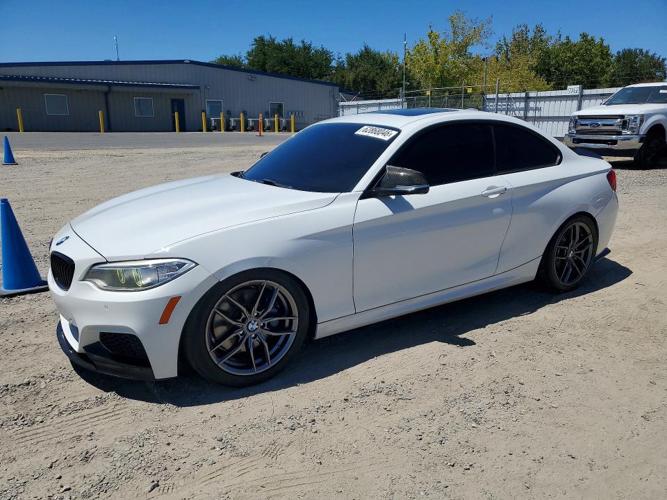 2017 BMW M2 VIN WBA2G1C37HV639553 COPART salvage auction — FRONT END, Ca - Dis/Dlr/Exp Only Clean Title (P), sold $4,250 on 2026-07-30 (photo 1)