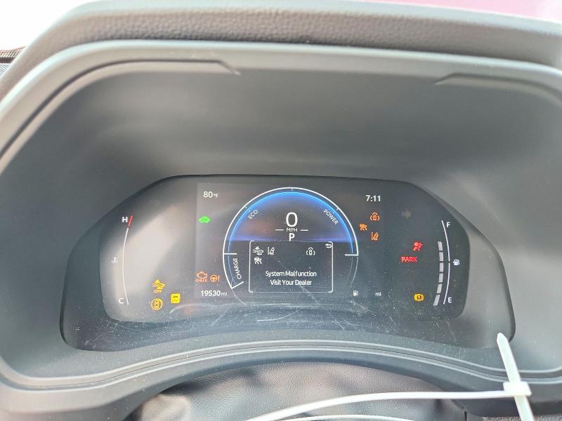 2024 Toyota All other VIN 5TDABAA58RS001549 COPART salvage auction — SIDE, TX - SALVAGE VEHICLE TITLE (P), sold $7,700 on 2026-07-30 (photo 9)