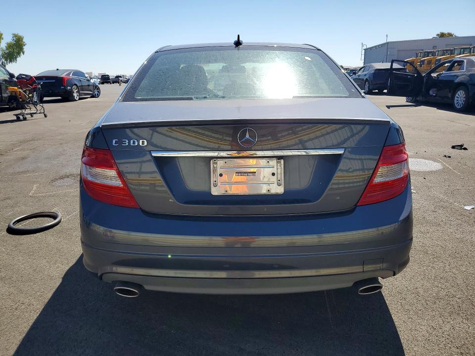 2011 Mercedes-benz C class VIN WDDGF5EB5BR169987 COPART salvage auction — FRONT END, CA - SALVAGE CERTIFICATE, sold $250 on 2026-07-27 (photo 6)