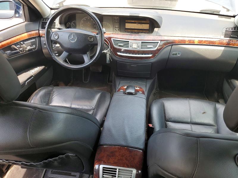 2007 Mercedes-benz S class VIN WDDNG71X07A140856 COPART salvage auction — FRONT END, WA - VEHICLE CERT OF OWNERSHIP-TITL, sold $1,950 on 2026-07-27 (photo 8)