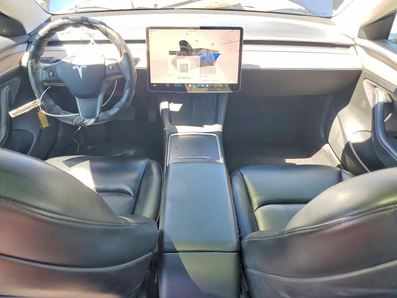 2022 Tesla Model 3 VIN 5YJ3E1EA2NF370798 COPART salvage auction — MECHANICAL, Nv - Certificate Of Title, sold $7,200 on 2026-07-22 (photo 8)