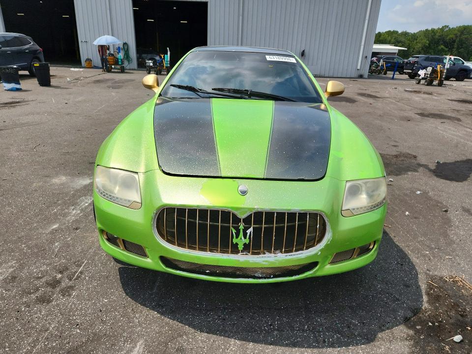 2009 Maserati Quattropor VIN ZAMFK39A790041834 COPART salvage auction — MECHANICAL, Fl - Certificate Of Title, sold $275 on 2026-08-12 (photo 5)