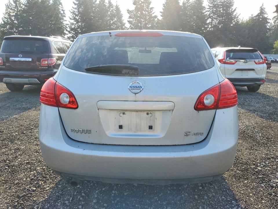 2008 Niss Rogue VIN JN8AS58V68W409791 COPART salvage auction — NORMAL WEAR, WA - VEHICLE CERT OF OWNERSHIP-TITL, sold $225 on 2026-07-31 (photo 6)
