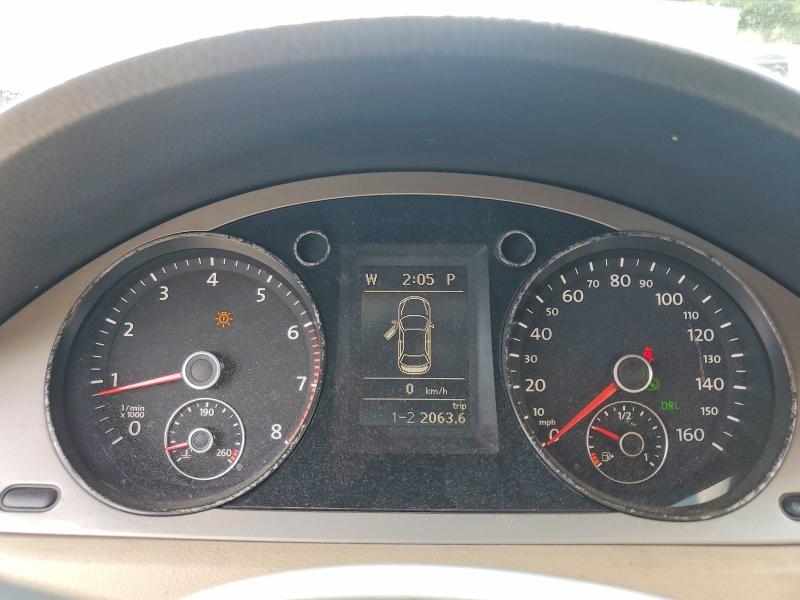 2010 Volkswagen Passat VIN WVWJK7AN5AE139739 COPART salvage auction — REAR END, Ga - Cert Of Title-Salvage, sold $250 on 2026-08-07 (photo 9)