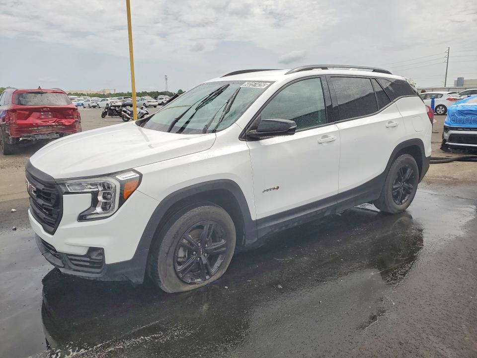 2023 Gmc Terrain VIN 3GKALYEG1PL246458 COPART salvage auction — REAR END, FL - CERTIFICATE OF TITLE, sold $7,400 on 2026-07-23 (photo 1)