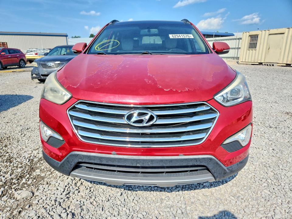 2013 Hyundai Santa fe VIN KM8SR4HF8DU013118 COPART salvage auction — REAR END, Al - Certificate Of Title, sold $2,202 on 2026-08-01 (photo 5)