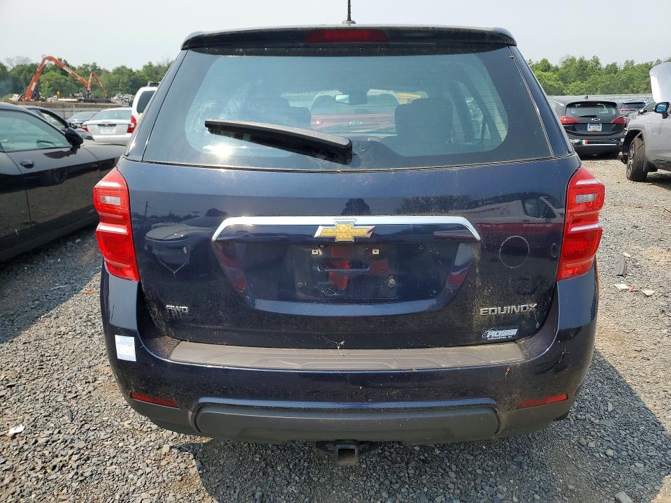2016 Chev Equinox VIN 2GNFLEEK5G6150204 COPART salvage auction — MINOR DENT/SCRATCHES, NJ - CERTIFICATE OF TITLE, sold $750 on 2026-07-17 (photo 6)