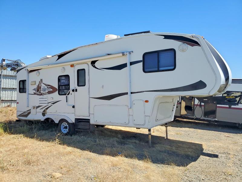 2010 Cougar Trailer VIN 4YDF27826AC504018 COPART salvage auction — UNDERCARRIAGE, CA - SALVAGE CERTIFICATE, sold $30 on 2026-07-23 (photo 1)