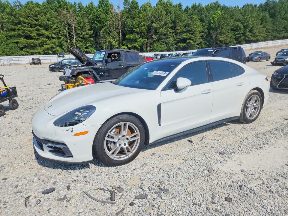 2018 Porsche Panamera VIN WP0AA2A74JL119601 COPART salvage auction — MECHANICAL, Ga - Certificate Of Title (P), sold $13,700 on 2026-08-06 (photo 1)