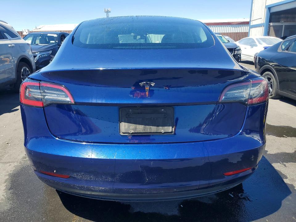 2022 Tesla Model 3 VIN 5YJ3E1EA2NF370798 COPART salvage auction — MECHANICAL, Nv - Certificate Of Title, sold $7,200 on 2026-07-22 (photo 6)