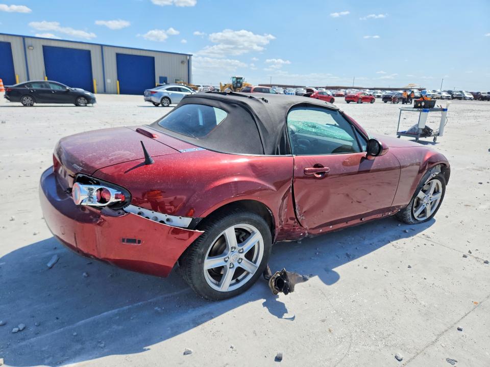 2006 Mazda Mx5 VIN JM1NC25F560100450 COPART salvage auction — FRONT END, TX - SALVAGE VEHICLE TITLE (P), sold $175 on 2026-07-31 (photo 3)