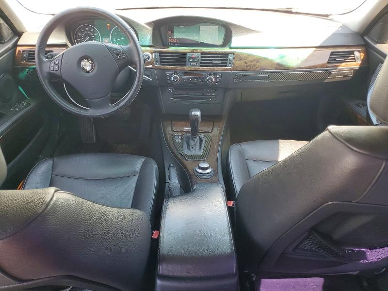 2008 BMW 3 series VIN WBAVC57588NK77096 COPART salvage auction — REAR END, Ca - Salvage Certificate, sold $525 on 2026-08-03 (photo 8)
