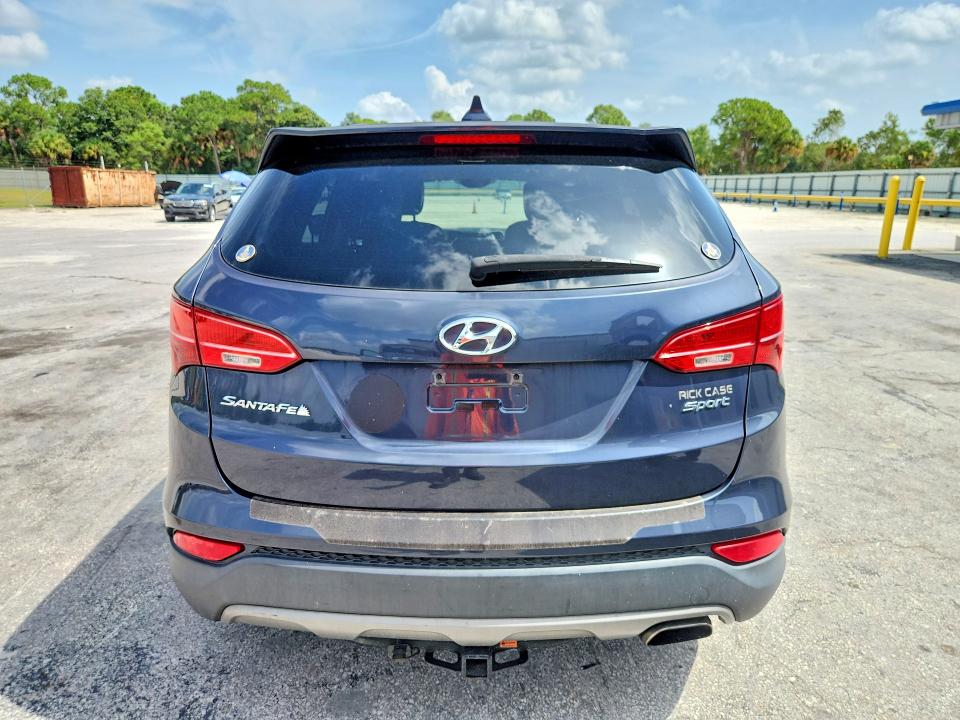 2015 Hyundai Santa fe VIN 5XYZT3LB4FG288072 COPART salvage auction — MECHANICAL, FL - CERTIFICATE OF TITLE, sold $525 on 2026-07-22 (photo 6)