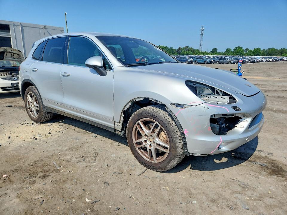 2011 Porsche Cayenne VIN WP1AB2A25BLA41802 COPART salvage auction — FRONT END, Va - Cert Of Title - Salvage, sold $1,700 on 2026-07-29 (photo 4)