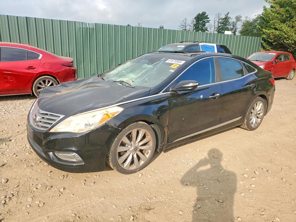 2013 Hyun Azera VIN KMHFH4JG6DA268908 COPART salvage auction — ROOF, MD - CERTIFICATE OF TITLE, sold $650 on 2026-07-27 (photo 1)