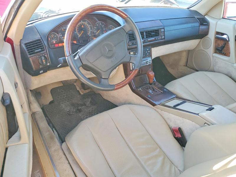 1995 Mercedes-benz Sl-class VIN WDBFA63E6SF115427 COPART salvage auction — MECHANICAL, CA - DIS/DLR/EXP ONLY CLEAN TITLE, sold $2,300 on 2026-07-31 (photo 8)