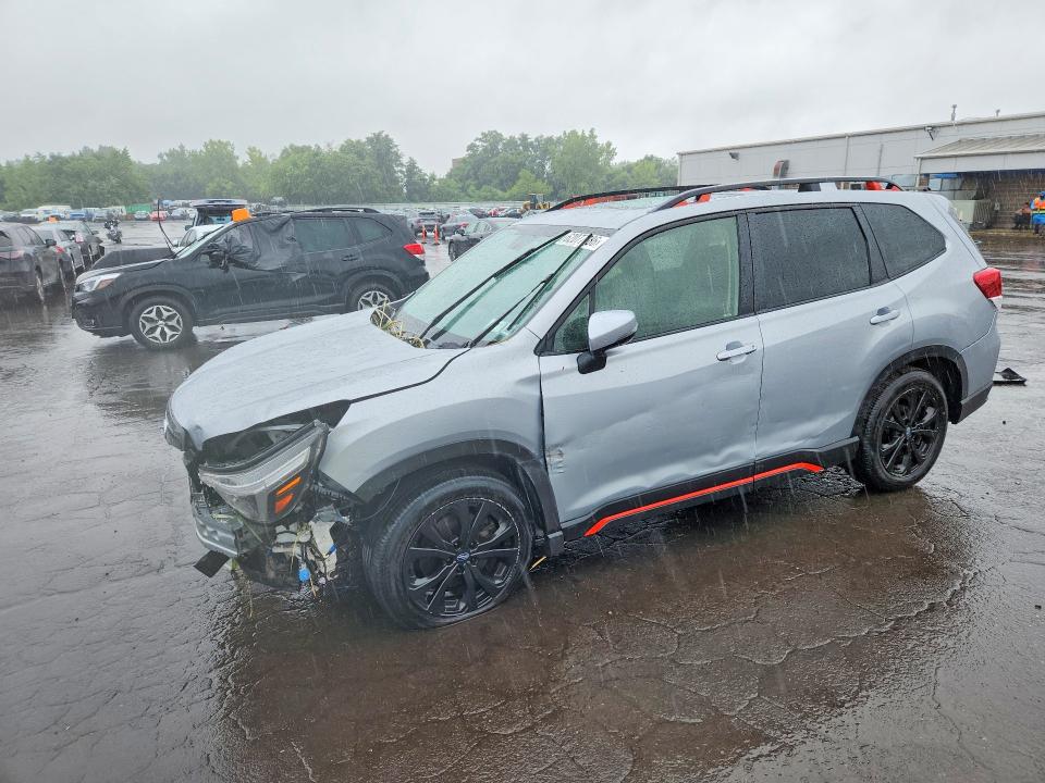 2021 Subaru Forester VIN JF2SKALC9MH539644 COPART salvage auction — FRONT END, Ny - Cert Of Title-Salvage, sold $2,650 on 2026-07-31 (photo 1)