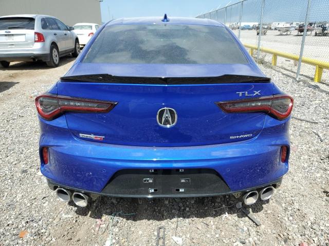 2023 Acura Tlx VIN 19UUB7F93PA000350 COPART salvage auction — FRONT END, Salvage Title, sold $16,900 on 2023-08-17 (photo 6)