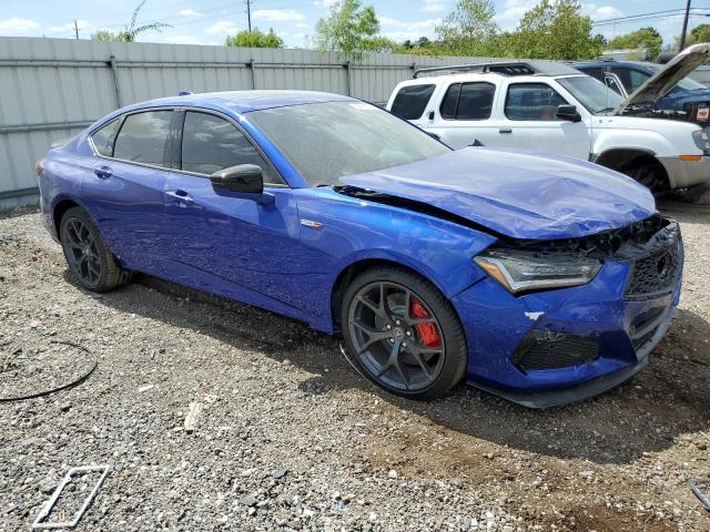 2023 Acura Tlx VIN 19UUB7F93PA000350 COPART salvage auction — FRONT END, Salvage Title, sold $16,900 on 2023-08-17 (photo 4)
