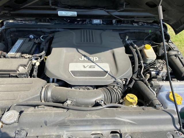 2016 Jeep Wrangler Unlimited VIN 1C4BJWDG7GL103053 COPART salvage auction — NORMAL WEAR, TX - CERT OF TITLE-REBLT SLVG FLOOD (P), sold $14,900 on 2023-09-14 (photo 7)