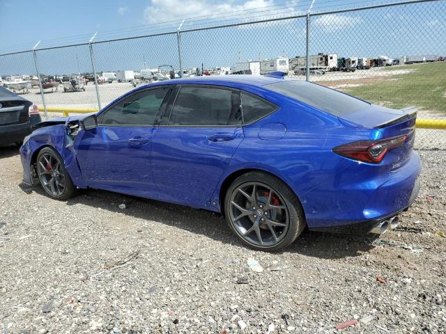 2023 Acura Tlx VIN 19UUB7F93PA000350 COPART salvage auction — FRONT END, Salvage Title, sold $16,900 on 2023-08-17 (photo 2)