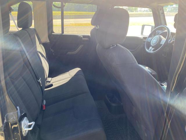 2016 Jeep Wrangler Unlimited VIN 1C4BJWDG7GL103053 COPART salvage auction — NORMAL WEAR, TX - CERT OF TITLE-REBLT SLVG FLOOD (P), sold $14,900 on 2023-09-14 (photo 6)