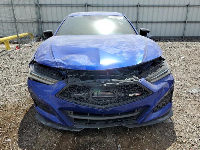 2023 Acura Tlx VIN 19UUB7F93PA000350 COPART salvage auction — FRONT END, Salvage Title, sold $16,900 on 2023-08-17 (photo 5)