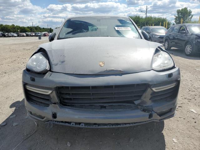 2018 Porsche Cayenne VIN WP1AD2A27JLA80755 COPART salvage auction — Front End, IN - CERT OF TITLE-SALVAGE TITLE (P), sold $15,000 on 2025-10-03 (photo 5)