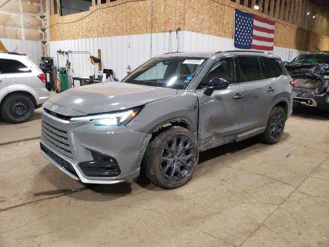 2024 Lexus TX 500h VIN 5TDABAB6XRS000166 COPART salvage auction — Front End, AK - BILL OF SALE- SALVAGE, sold $33,900 on 2025-10-29 (photo 1)