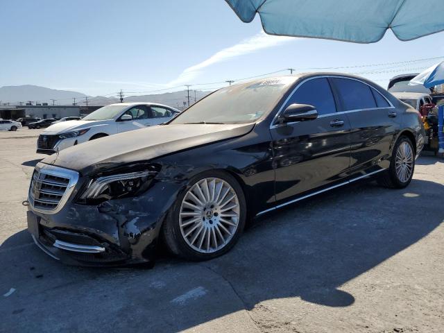 2018 Mercedes-benz S class VIN WDDUG8DB2JA421288 COPART salvage auction — FRONT END, Ca - Salvage Certificate, sold $9,500 on 2026-07-06 (photo 1)