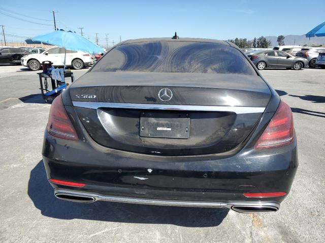 2018 Mercedes-benz S class VIN WDDUG8DB2JA421288 COPART salvage auction — FRONT END, Ca - Salvage Certificate, sold $9,500 on 2026-07-06 (photo 6)