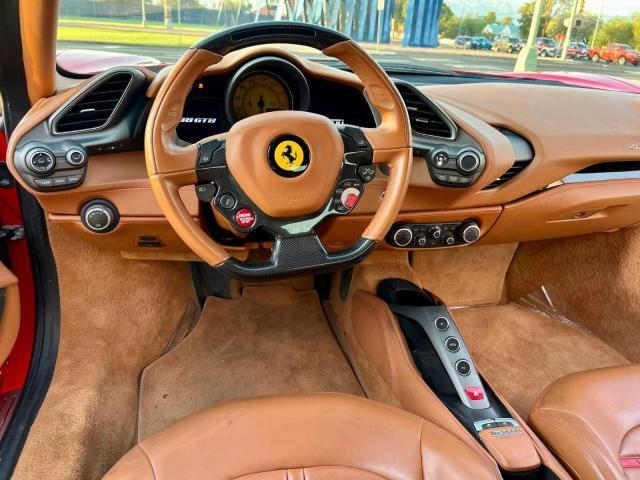 2016 Ferrari 488 GTB VIN ZFF79ALA5G0214993 COPART salvage auction — Front End, AZ - CERT OF TITLE-RESTORED SALVAGE (P), sold $111,000 on 2025-09-19 (photo 9)