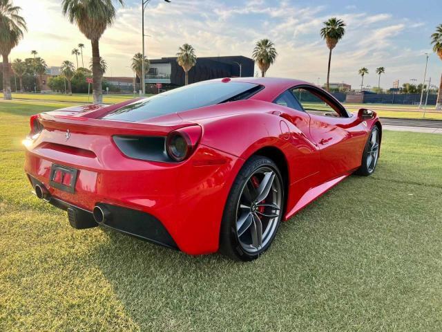 2016 Ferrari 488 GTB VIN ZFF79ALA5G0214993 COPART salvage auction — Front End, AZ - CERT OF TITLE-RESTORED SALVAGE (P), sold $111,000 on 2025-09-19 (photo 4)