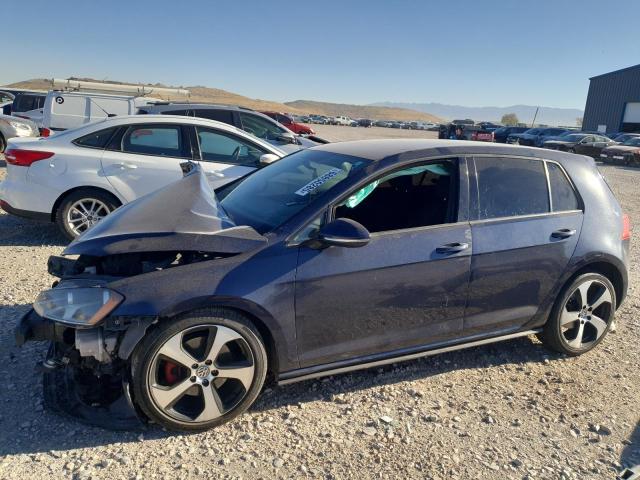 2016 Volkswagen Gti VIN 3VW4T7AU2GM053029 COPART salvage auction — FRONT END, Ut - Salvage Certificate, sold $750 on 2026-08-07 (photo 1)
