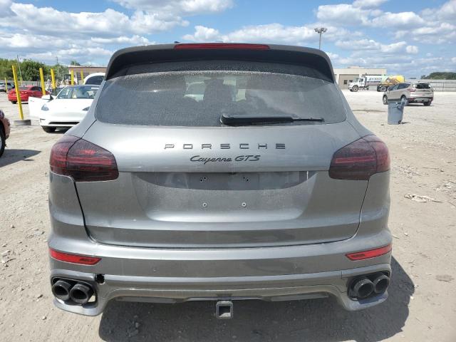 2018 Porsche Cayenne VIN WP1AD2A27JLA80755 COPART salvage auction — Front End, IN - CERT OF TITLE-SALVAGE TITLE (P), sold $15,000 on 2025-10-03 (photo 6)