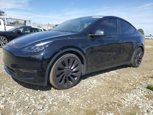 2023 Tesla Model y VIN 7SAYGDEF6PF863550 COPART salvage auction — WATER/FLOOD, Nj - Cert Of Title-Salvage Flood, sold $8,400 on 2026-07-27 (photo 1)