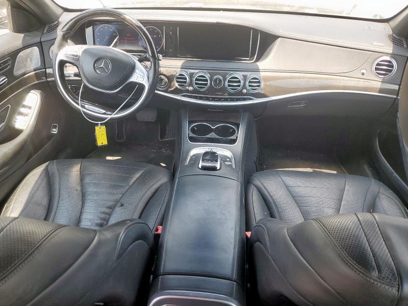 2015 Mercedes-benz S class VIN WDDUG8CB2FA146112 COPART salvage auction — NORMAL WEAR, Tx - Certificate Of Title, sold $7,900 on 2026-07-20 (photo 8)