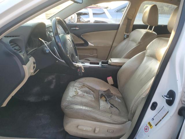 2008 Lexus Is VIN JTHBK262985083058 COPART salvage auction — MINOR DENT/SCRATCHES, Ca - Dis/Dlr/Exp Only Clean Title, sold $2,200 on 2026-07-21 (photo 7)