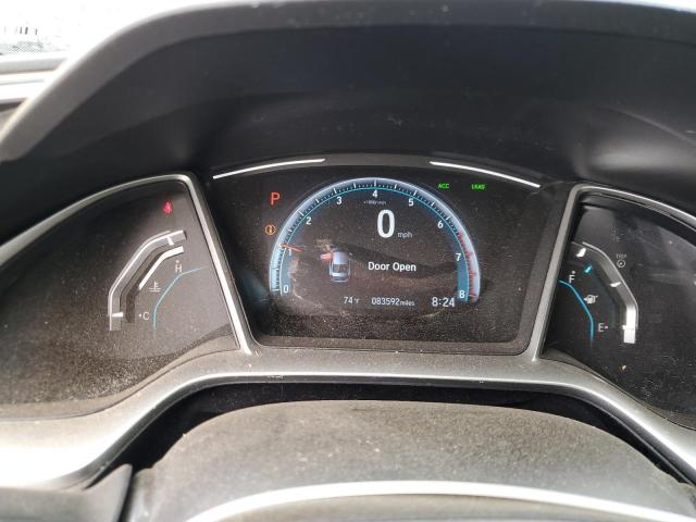 2019 Honda Civic VIN 19XFC1F34KE004653 COPART salvage auction — HAIL, Wy - Dis/Dlr/Exp Only Salvage Title, sold $500 on 2026-07-21 (photo 9)