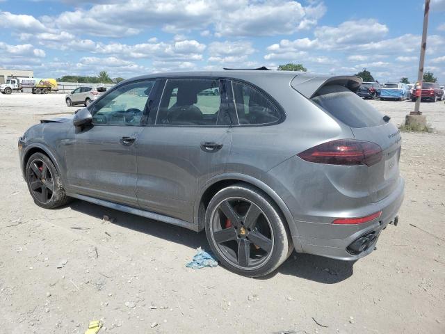 2018 Porsche Cayenne VIN WP1AD2A27JLA80755 COPART salvage auction — Front End, IN - CERT OF TITLE-SALVAGE TITLE (P), sold $15,000 on 2025-10-03 (photo 2)