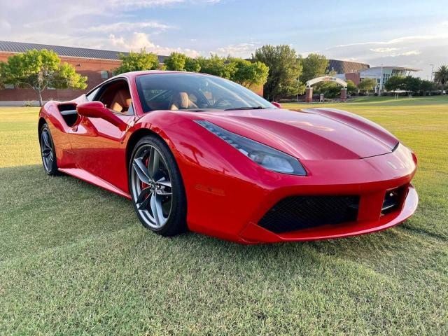 2016 Ferrari 488 GTB VIN ZFF79ALA5G0214993 COPART salvage auction — Front End, AZ - CERT OF TITLE-RESTORED SALVAGE (P), sold $111,000 on 2025-09-19 (photo 1)