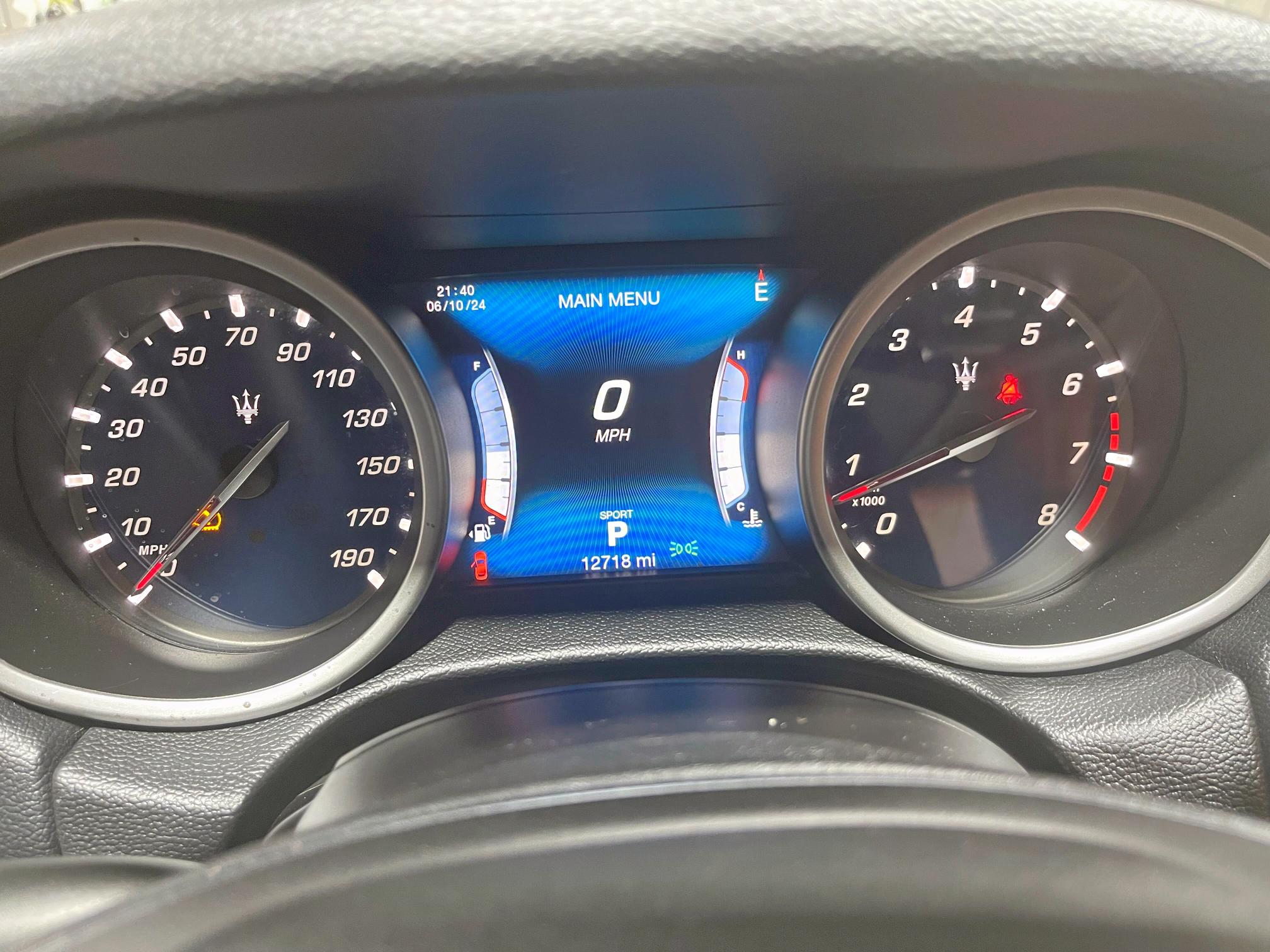 2017 Maserati Ghibli VIN ZAM57XSA9H1206127 COPART salvage auction — Damage History, TX - CERT OF TITLE-REBUILT SALVAGE (P), sold $30,500 on 2025-08-29 (photo 8)