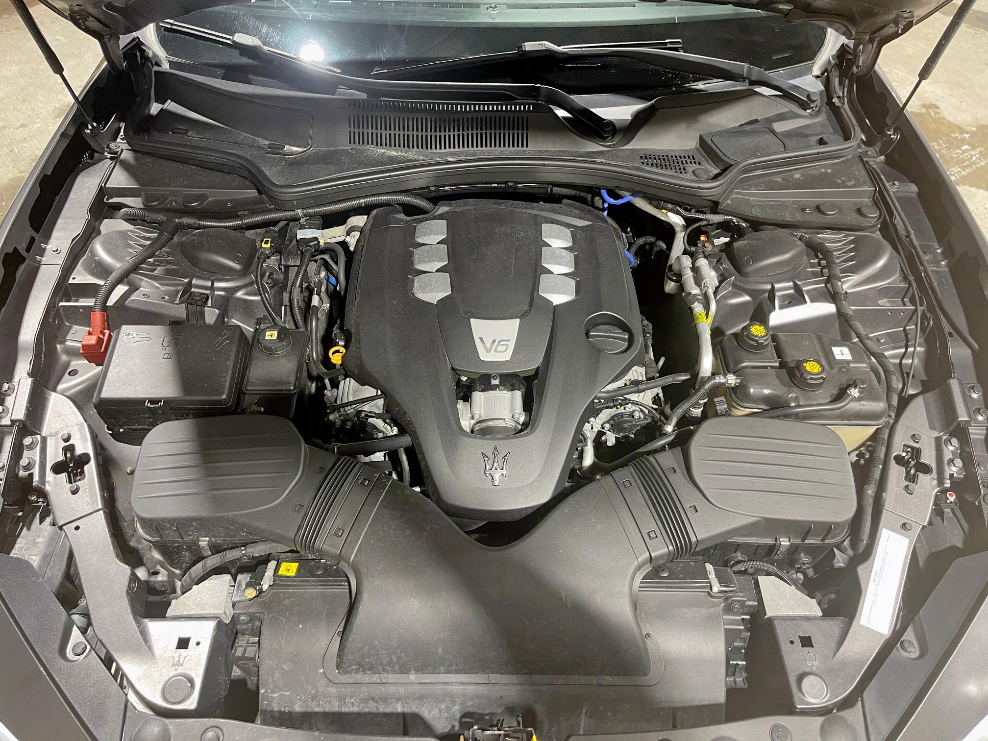 2017 Maserati Ghibli VIN ZAM57XSA9H1206127 COPART salvage auction — Damage History, TX - CERT OF TITLE-REBUILT SALVAGE (P), sold $30,500 on 2025-08-29 (photo 7)