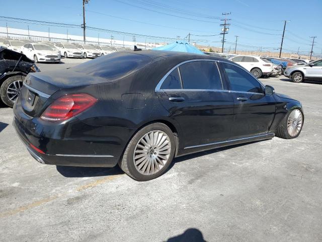 2018 Mercedes-benz S class VIN WDDUG8DB2JA421288 COPART salvage auction — FRONT END, Ca - Salvage Certificate, sold $9,500 on 2026-07-06 (photo 3)