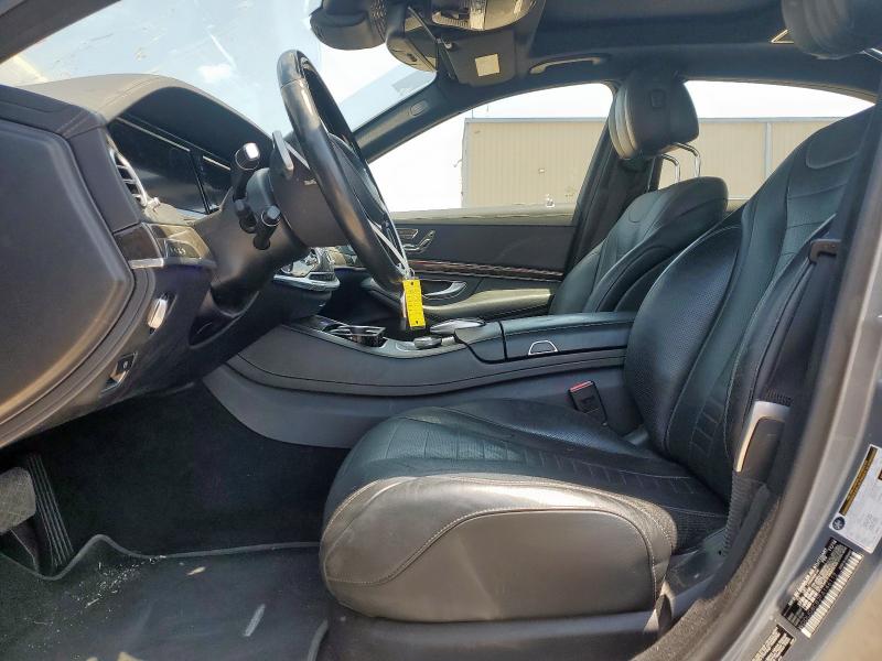 2015 Mercedes-benz S class VIN WDDUG8CB2FA146112 COPART salvage auction — NORMAL WEAR, Tx - Certificate Of Title, sold $7,900 on 2026-07-20 (photo 7)