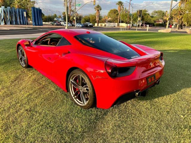 2016 Ferrari 488 GTB VIN ZFF79ALA5G0214993 COPART salvage auction — Front End, AZ - CERT OF TITLE-RESTORED SALVAGE (P), sold $111,000 on 2025-09-19 (photo 3)