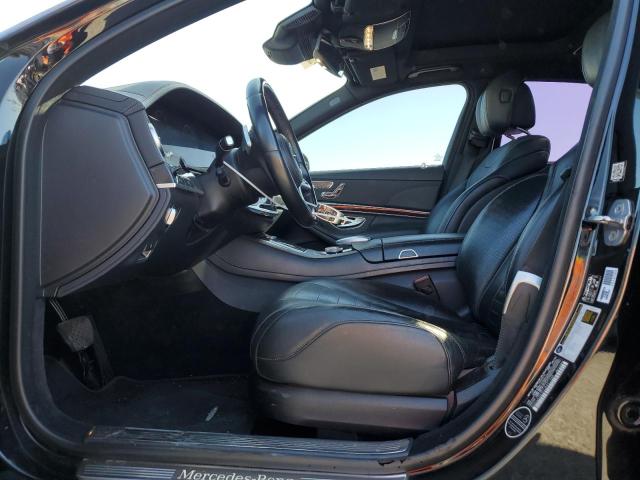 2018 Mercedes-benz S class VIN WDDUG8DB2JA421288 COPART salvage auction — FRONT END, Ca - Salvage Certificate, sold $9,500 on 2026-07-06 (photo 7)