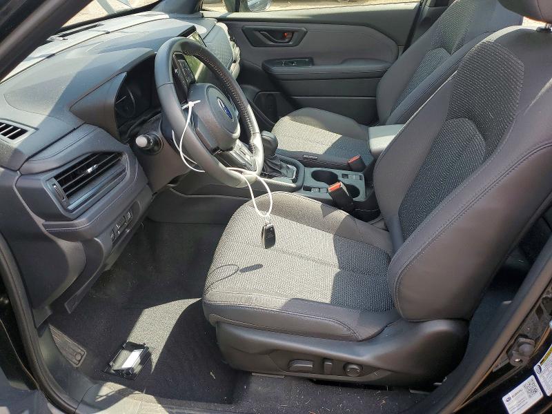 2025 Subaru Forester VIN JF2SLDDC7SH422431 COPART salvage auction — WATER/FLOOD, CT - CERT OF TITLE-FLOOD SALVAGE, sold $10,100 on 2026-08-21 (photo 7)